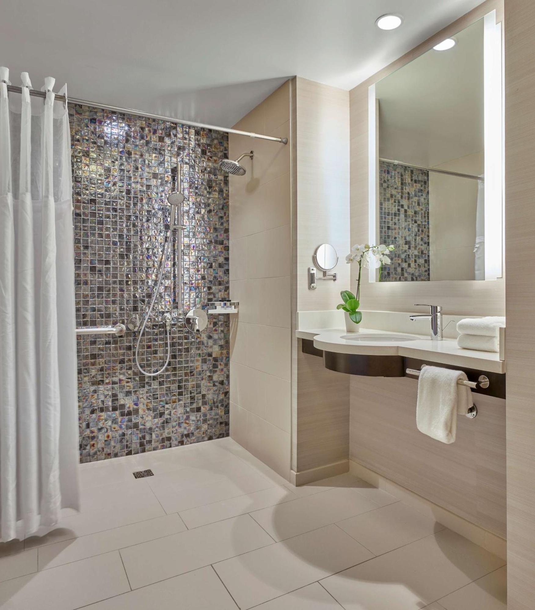 King Room Bath Tub Mobility Accessible