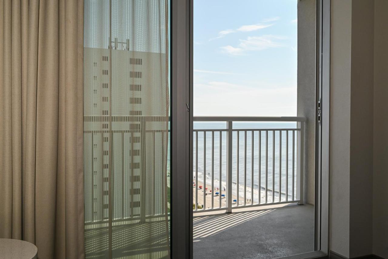 Queen Studio Balcony Partial Ocean View Hearing Accessible
