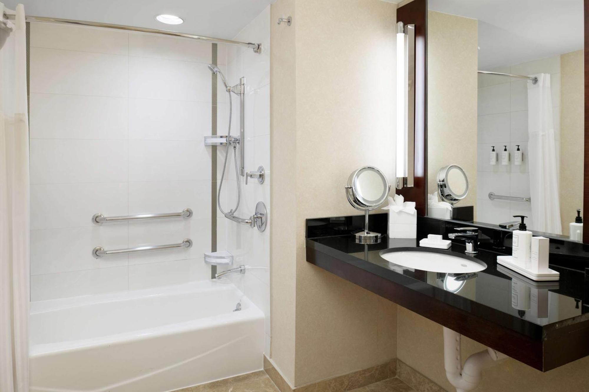 King Room Bath Tub City View Mobility or Hearing Access