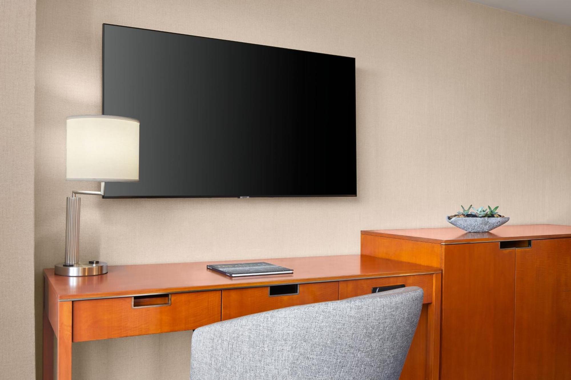 Traditional King Room with City View - Hearing Accessible