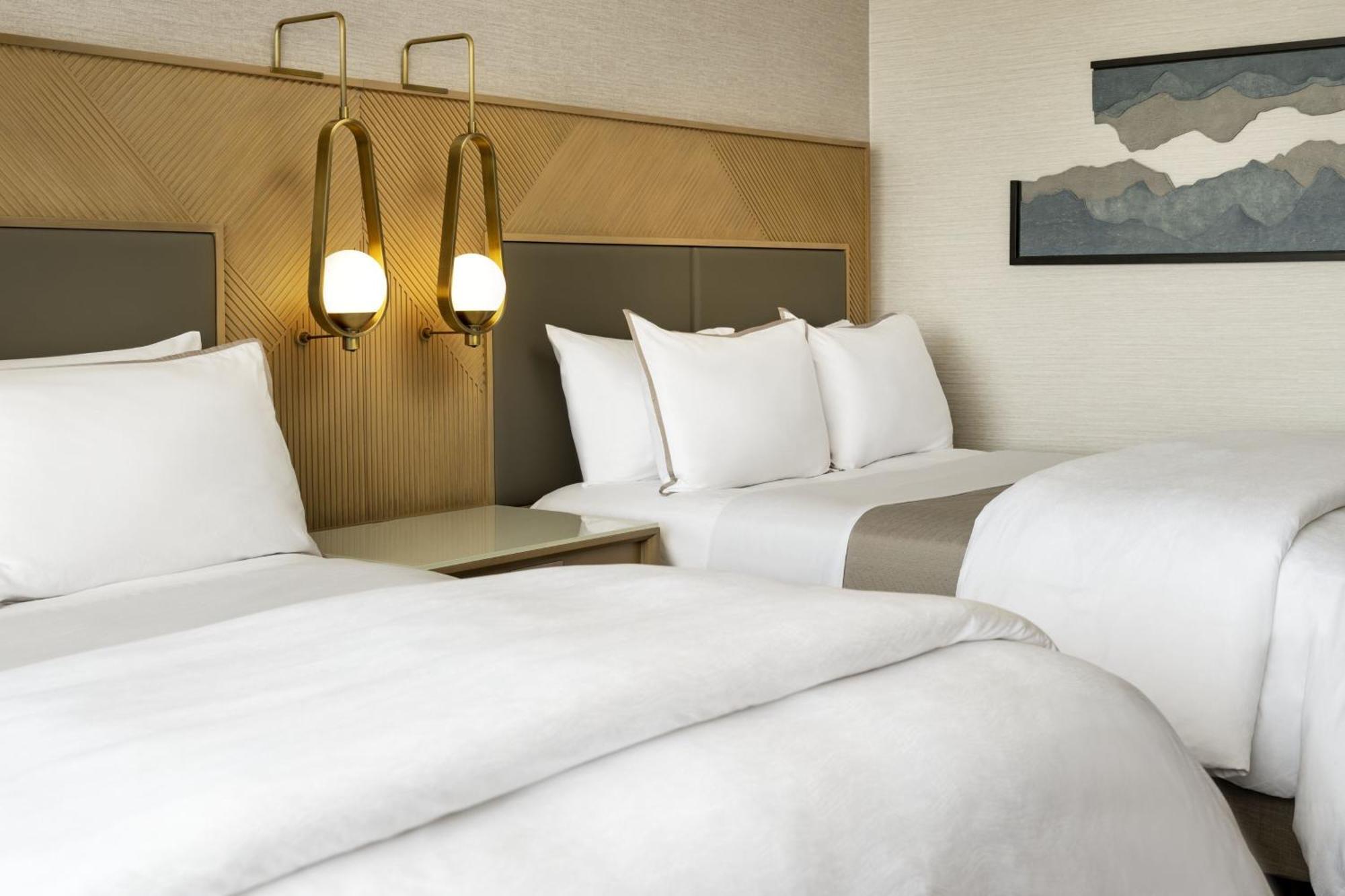 Deluxe Queen Room Two Queen Beds City View High Floor or Hearing Accessible