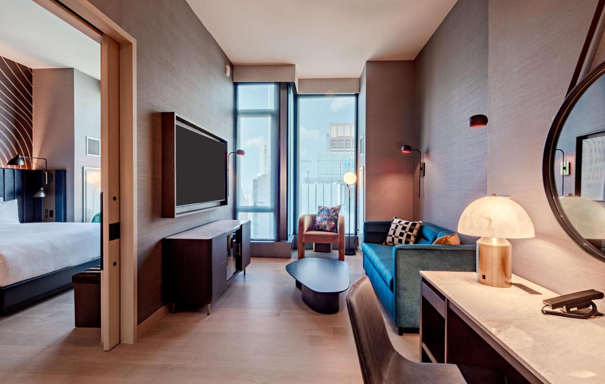 King Suite Skyline View Hearing Accessible