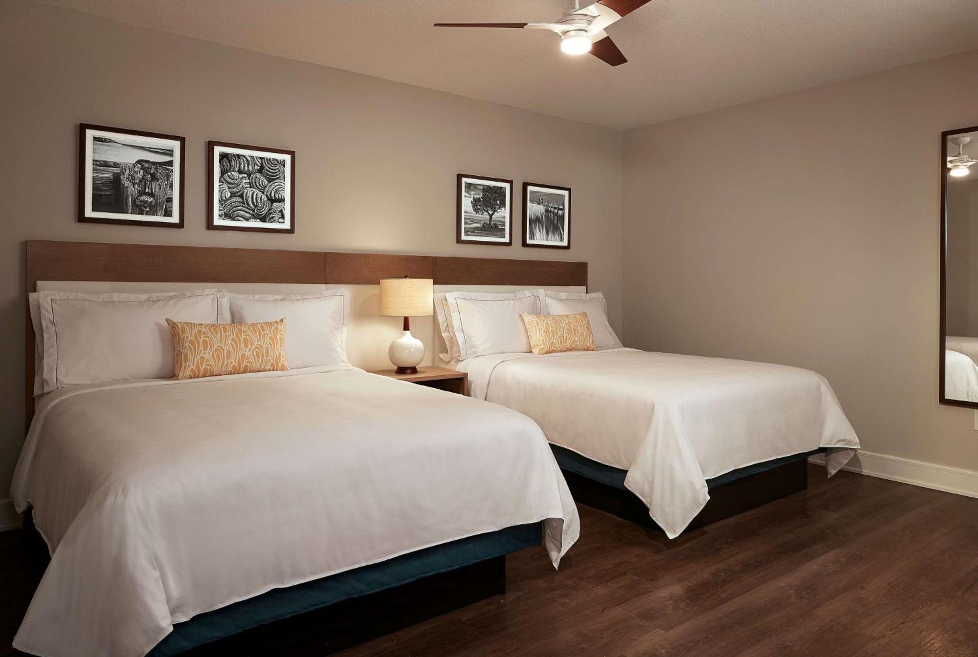 Two-Bedroom Oceanfront Suite One King Bed Two Queen Beds