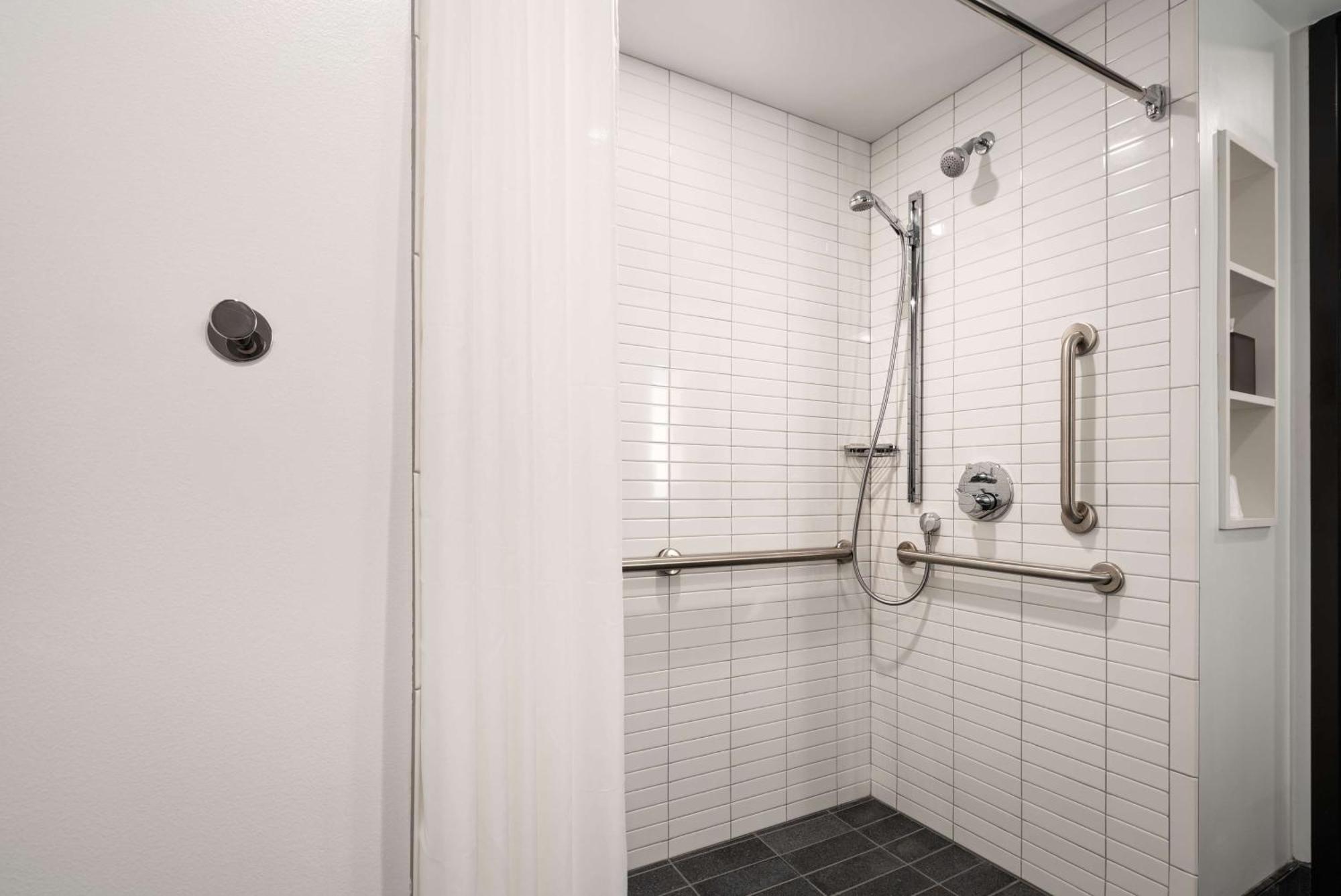 Queen Studio Roll Shower Mobility Accessible