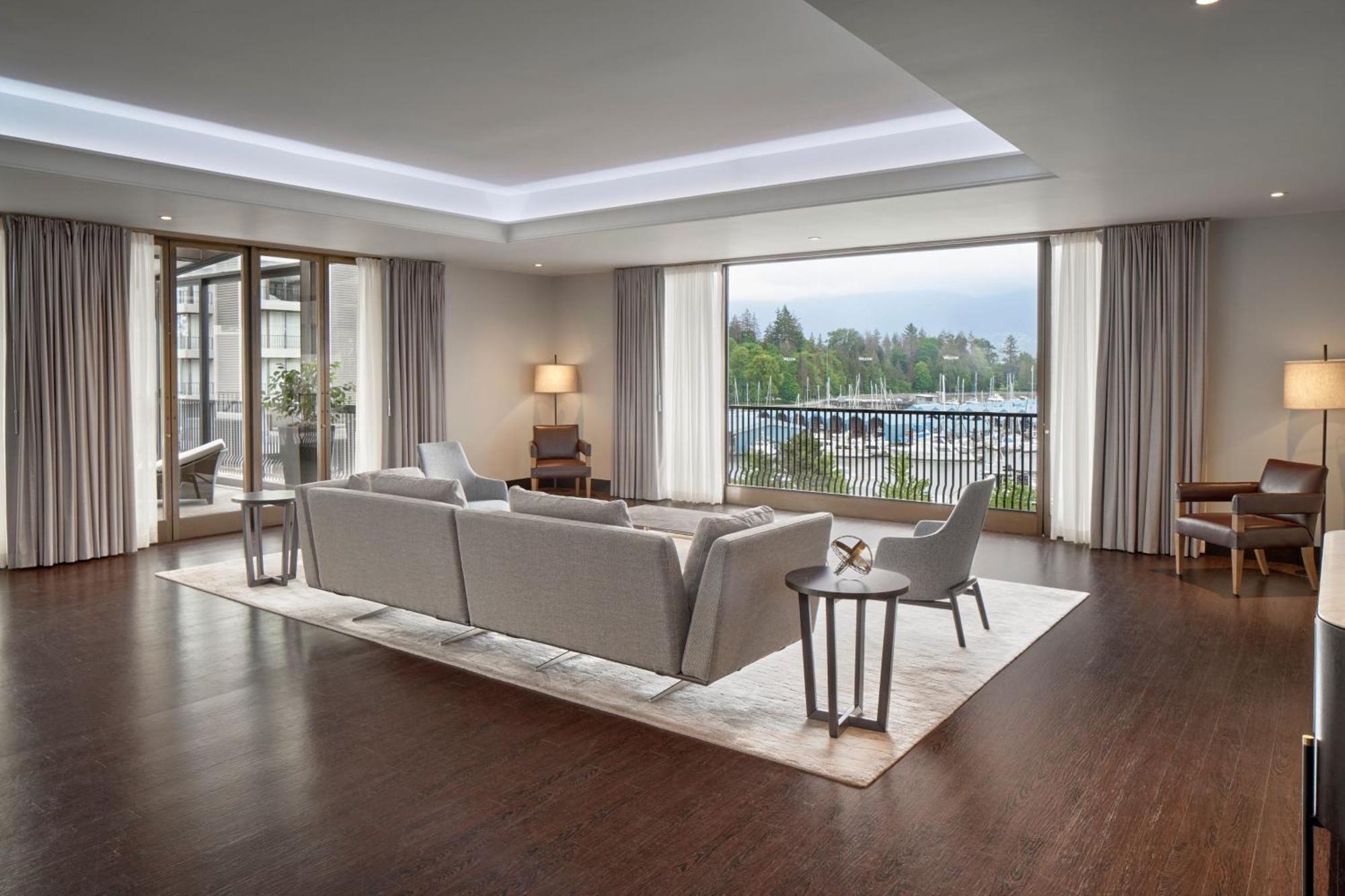 Two-Bedroom Suite with Mountain and Harbour View