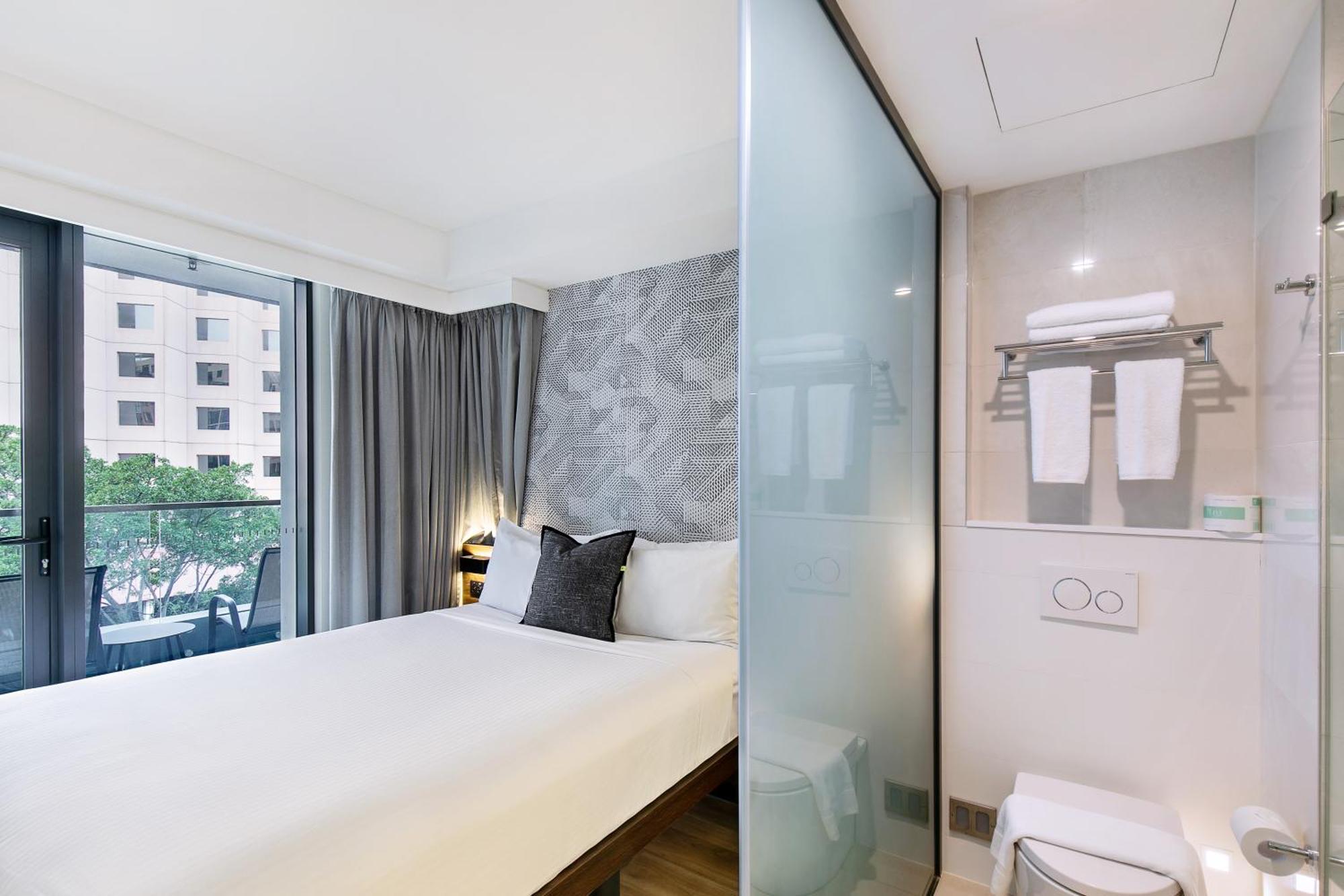 Queen Plus with Balcony  with Complimentary Gym Pass and Late Check out