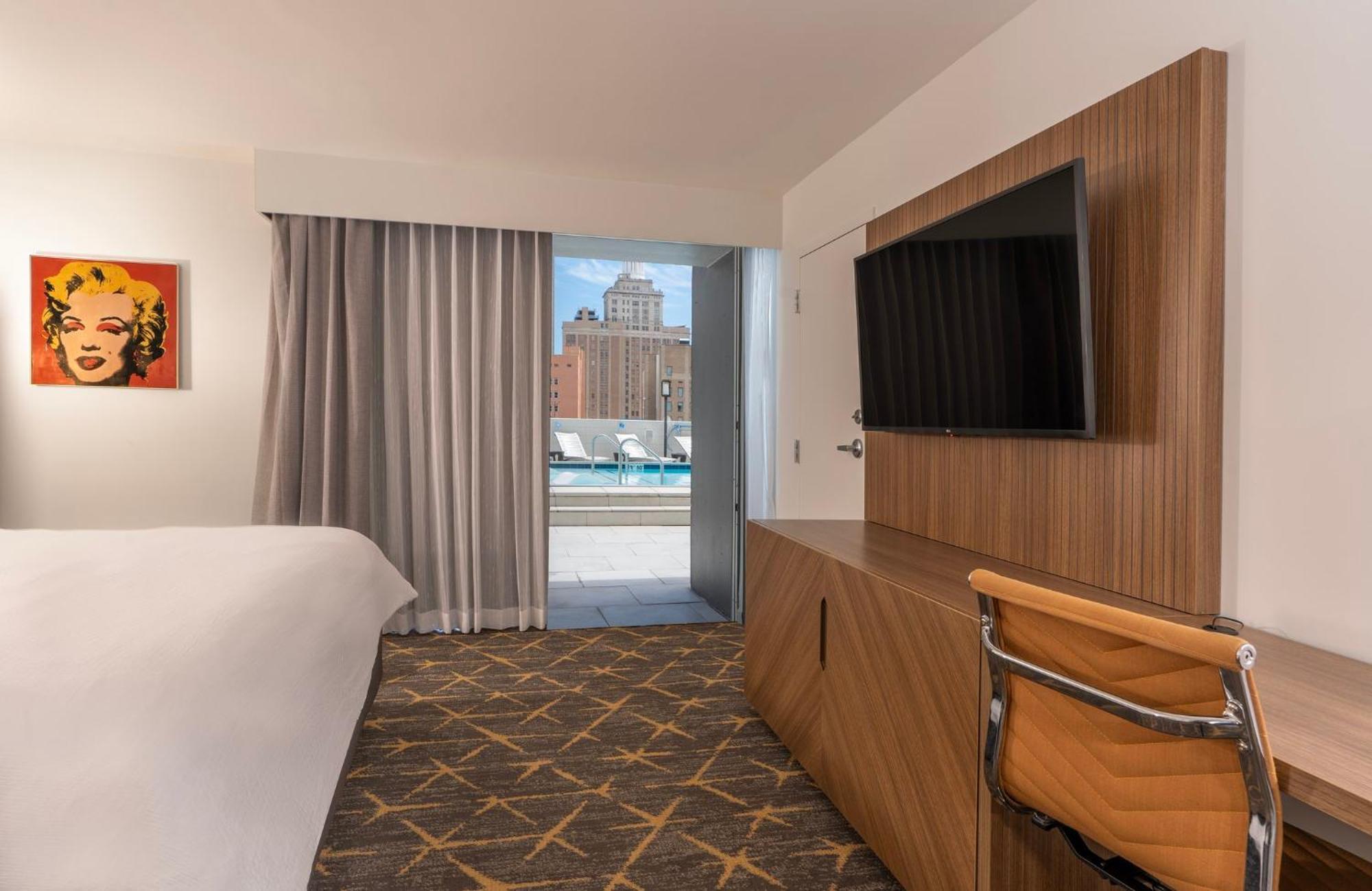 Premium pool access Two Double Beds