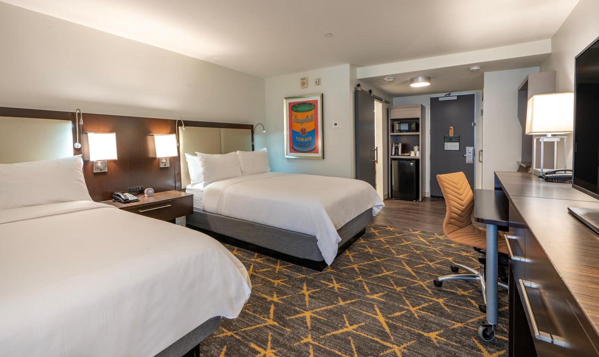 Premium pool access Two Double Beds