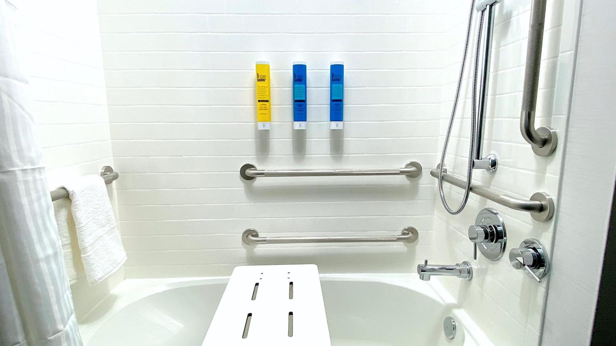 King Room Bath Tub Mobility Access