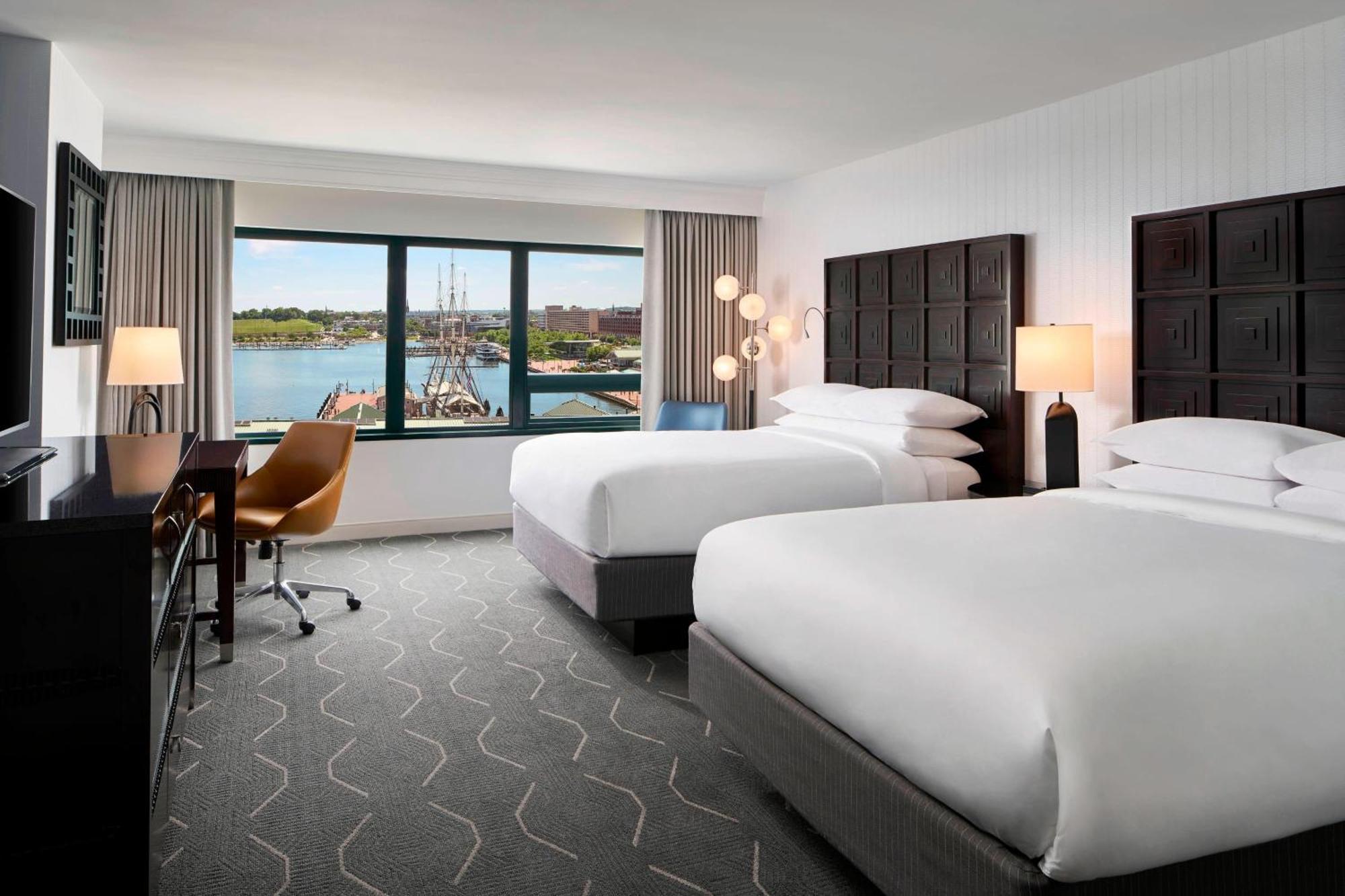 Queen Room with Two Queen Beds with Water View