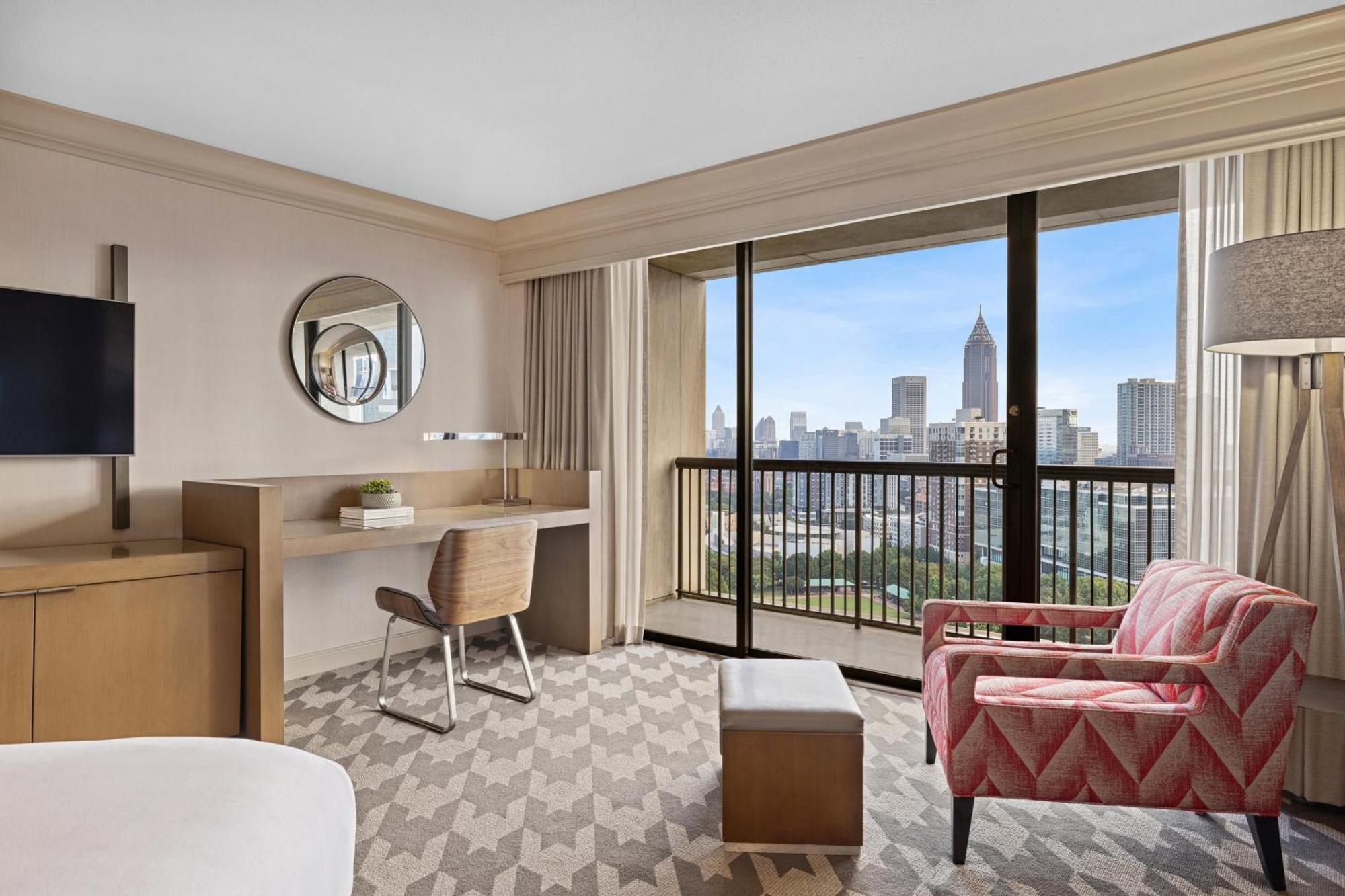 Premier Centennial Olympic Park View Room w or Balcony 2 Double Beds