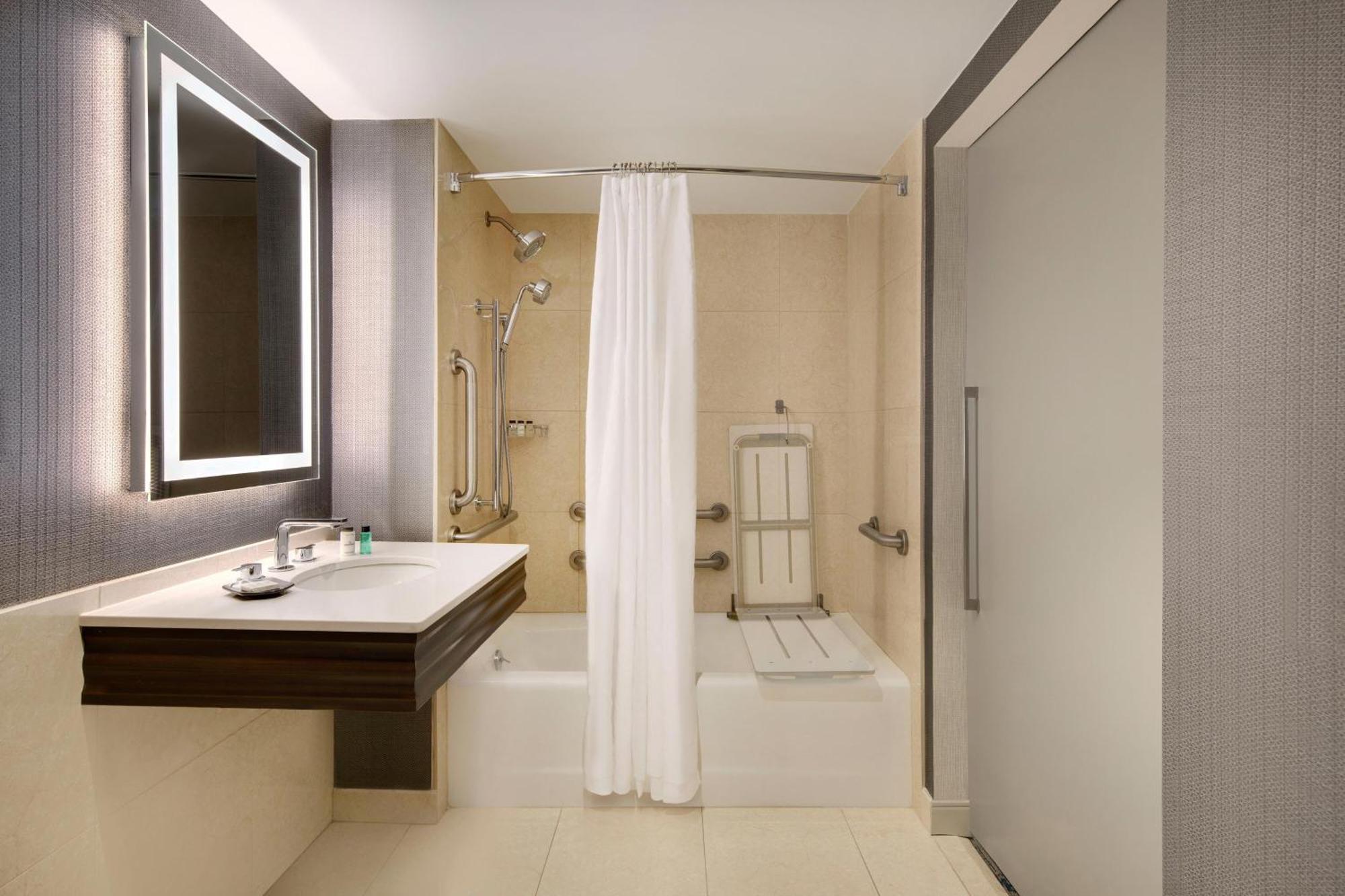 King Room Roll Shower Mobility Hearing Accessible