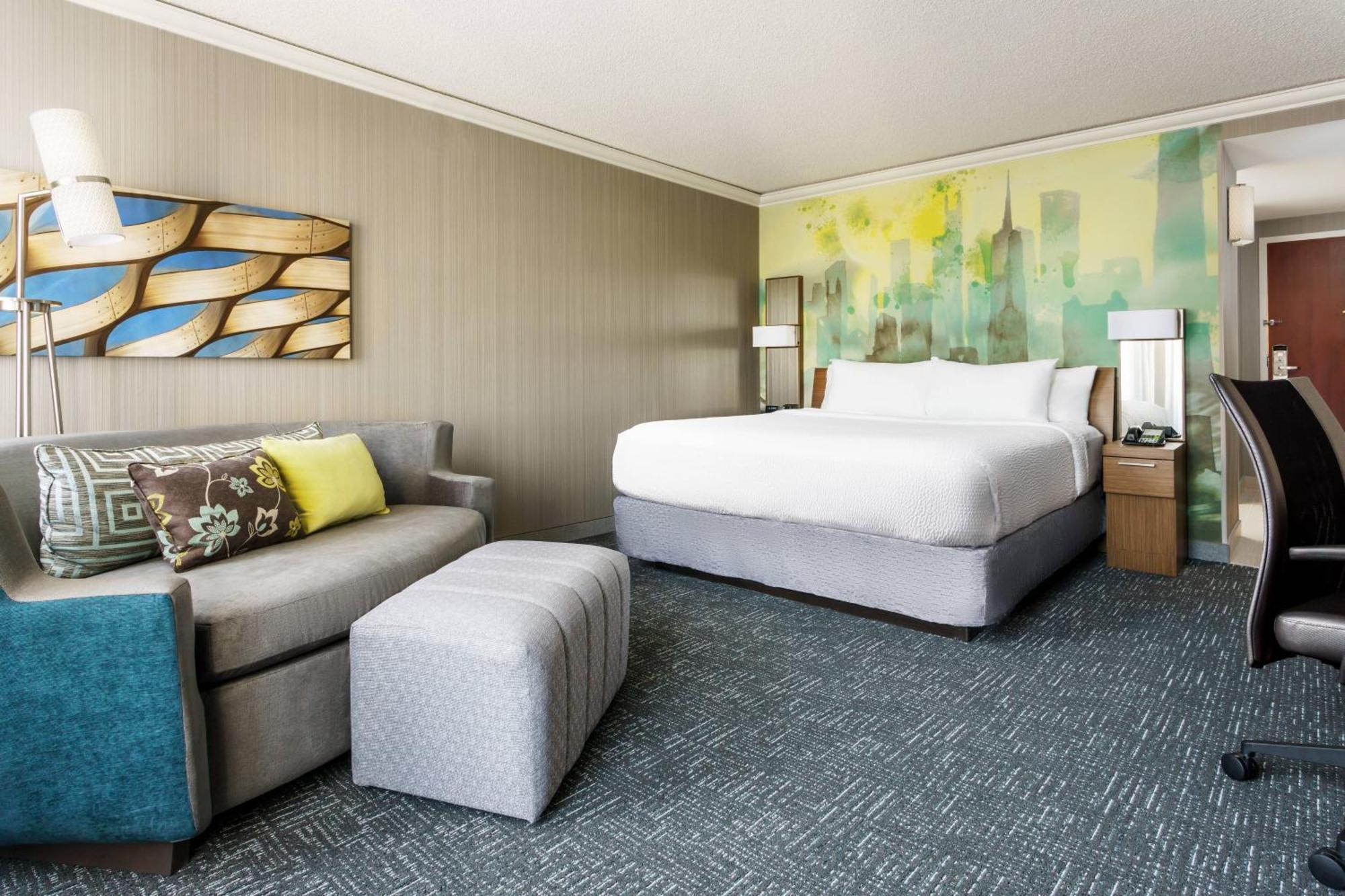 King Room with Sofa Bed and City View