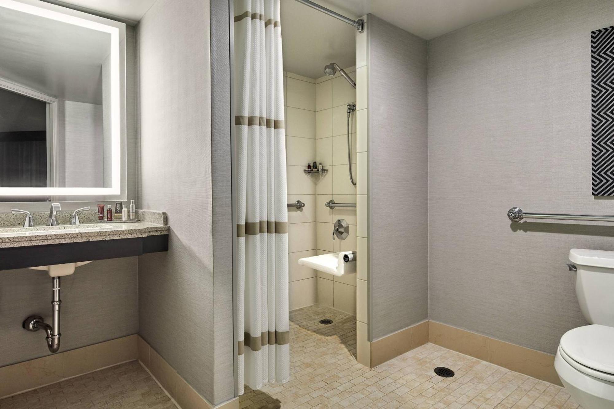 Double Room Two Double Beds Roll Shower Mobility Hearing Accessible