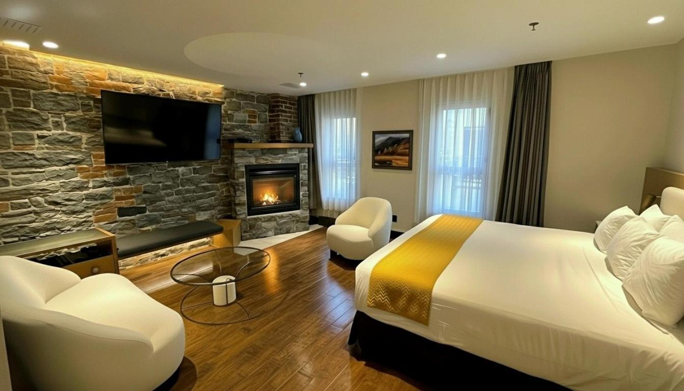 Deluxe King Fireplace