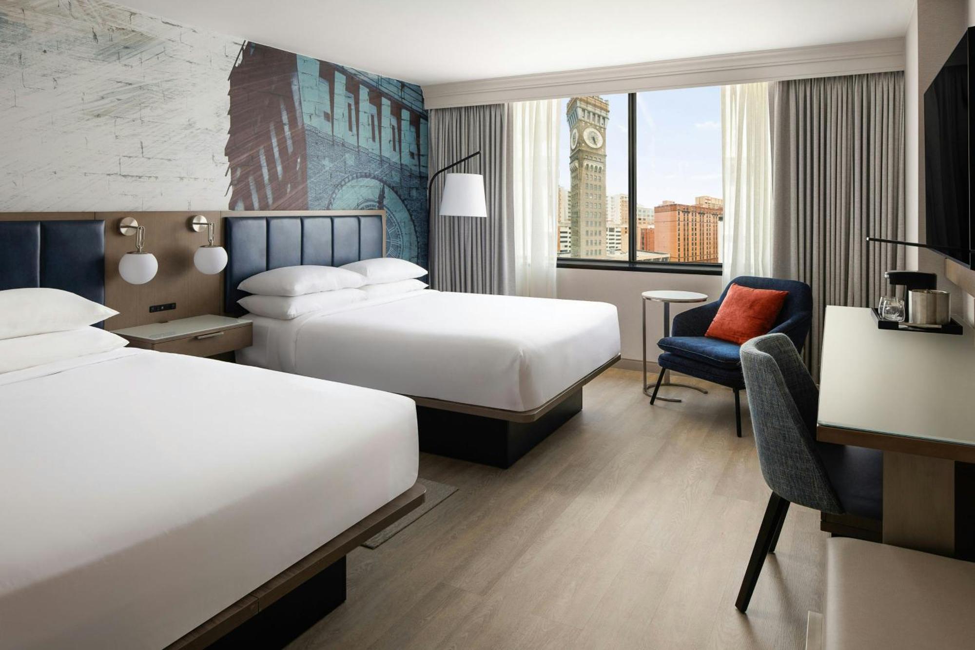 Concierge Level Guest Room Two Double Beds