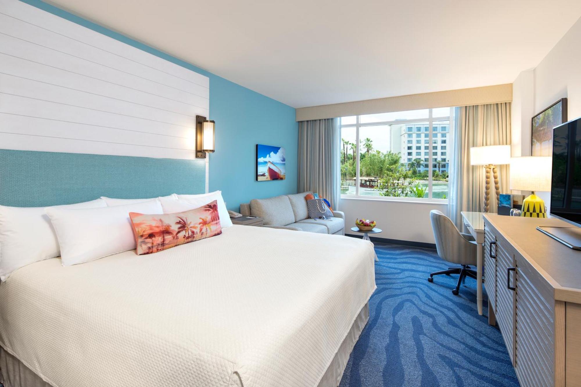 Pool View Room King Bed Includes Early Park Admission*