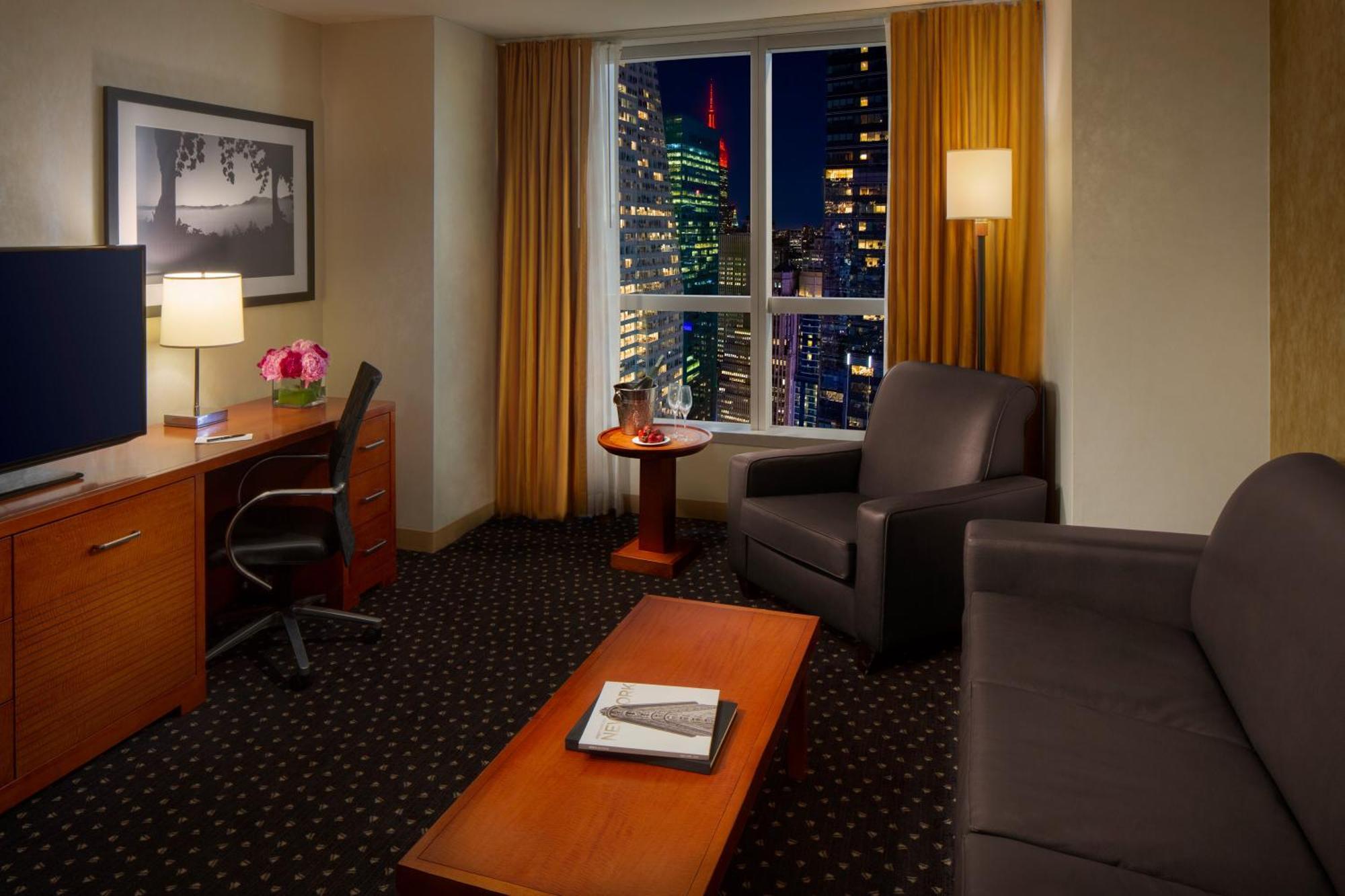 One-Bedroom King Suite Time Square View